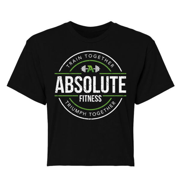 TRAIN TOGETHER - WOMEN'S CROP T-SHIRT - $2N5X8S$ Thumbnail