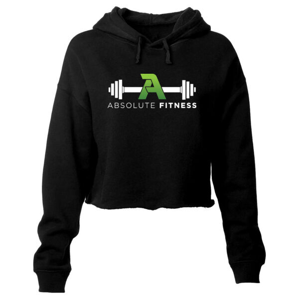 ABSOLUTE FITNESS LOGO - WOMEN'S CROP HOODIE - $DB4KZX$ Thumbnail