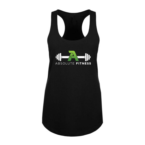 ABSOLUTE FITNESS LOGO -  WOMEN'S FITTED TANK TOP - $DB4KZX$ Thumbnail