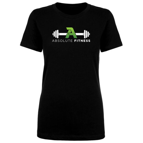 ABSOLUTE FITNESS LOGO - WOMEN'S FITTED T-SHIRT - $DB4KZX$ Thumbnail