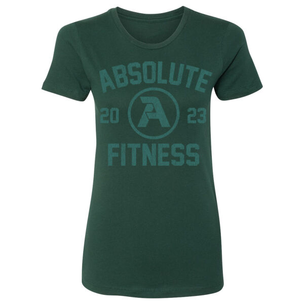 ABSOLUTE FITNESS - STEALTH - WOMEN'S FITTED T-SHIRT - $J164SM$ Thumbnail